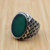 Men's Agate Ring, Handmade Ring, Turkish Handmade Silver Men Ring, Ottoman Men Ring, Men's Jewelry, Gift for Him, 925k Sterling Silver Ring Men's Agate Ring, Handmade Ring, Turkish Handmade Silver Men Ring, Ottoman Men Ring, Men's Jewelry, Gift for Him, 925k Sterling Silver Ring