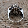 Mystic Topaz Ring, Handmade Ring, Turkish Handmade Silver Men Ring, Mystic Topaz Ring, Men's Jewelry, Gift for Him, 925k Sterling Silver