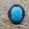 Men's Handmade Ring, Yemeni Ring, Turquoise Ring, Turkish Handmade Silver Men's Ring, Ottoman Men's Ring, Gift for Him, 925k Sterling Silver Men's Handmade Ring, Yemeni Ring, Turquoise Ring, Turkish Handmade Silver Men's Ring, Ottoman Men's Ring, Gift for Him, 925k Sterling Silver