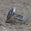 Amethyst Ring, Handmade Women's Ring, Turkish Handmade, Silver Ladies Ring, Ottoman Ring, Authentic, Ladies Ring, 925k Sterling Silver Ring,