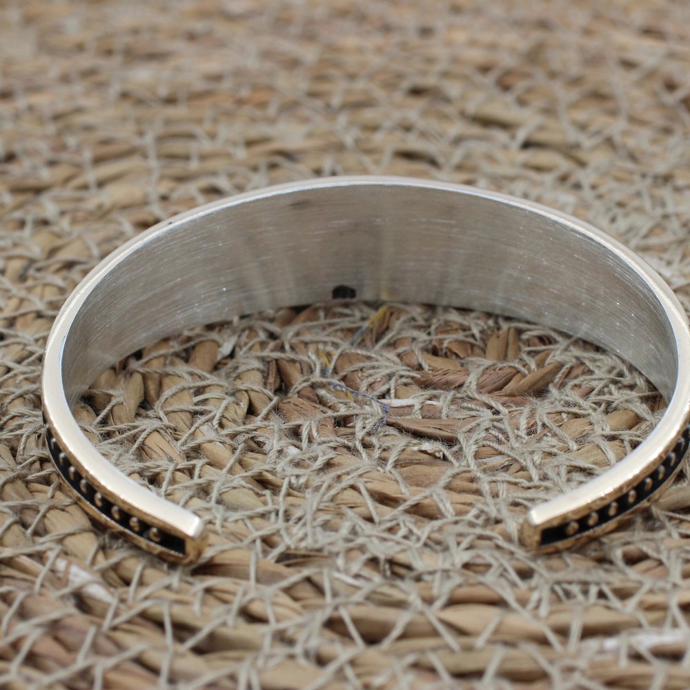 Alexandrite Bracelet, Ottoman Bracelet, Handmade Bracelet, Bangle Cuff, Turkish Handmade, Bangle Bracelet, Gift for Her, 925 Sterling Silver