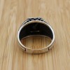 Turkish Handmade Silver Men's Ring, Men's Handmade Ring, Men's Ring, Onyx Men's Ring, Ottoman Mens Ring, Gift for Him, 925k Sterling Silver, Turkish Handmade Silver Men's Ring, Men's Handmade Ring, Men's Ring, Onyx Men's Ring, Ottoman Mens Ring, Gift for Him, 925k Sterling Silver,