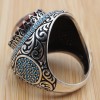 Alexandrite Ring, Men's Handmade Ring, Turkish Handmade Silver Men Ring, Ottoman Ring, Men's Jewelry, Alexandrite, 925 Sterling Silver Ring Alexandrite Ring, Men's Handmade Ring, Turkish Handmade Silver Men Ring, Ottoman Ring, Men's Jewelry, Alexandrite, 925 Sterling Silver Ring