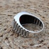 Ruby Men's Ring, Ottoman Men's Ring, Handmade Men's Ring, Turkish Handmade Men's Ring, Men's Jewelry, Gift for Him, 925 Sterling Silver