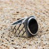 Handmade Silver Men's Ring, Onyx Men's Ring, Turkish Handmade Men's Ring, Men's Ring, Ottoman Mens Ring, Gift for Him, 925k Sterling Silver, Handmade Silver Men's Ring, Onyx Men's Ring, Turkish Handmade Men's Ring, Men's Ring, Ottoman Mens Ring, Gift for Him, 925k Sterling Silver,