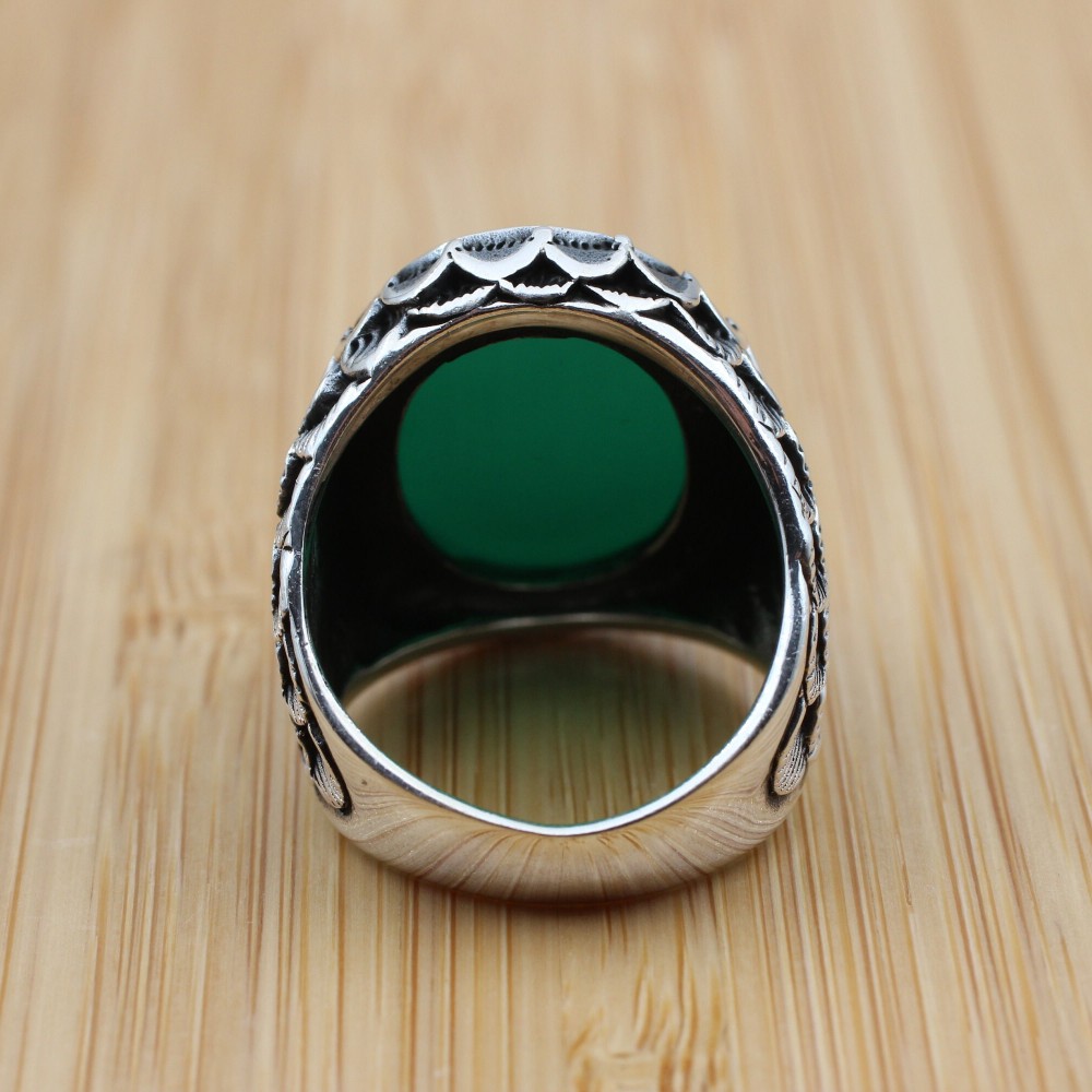 Men's Agate Ring, Handmade Ring, Turkish Handmade Silver Men Ring, Ottoman Men Ring, Men's Jewelry, Gift for Him, 925k Sterling Silver Ring Men's Agate Ring, Handmade Ring, Turkish Handmade Silver Men Ring, Ottoman Men Ring, Men's Jewelry, Gift for Him, 925k Sterling Silver Ring