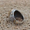 Tiger Eye Men's Ring, Ottoman Men's Ring, Handmade Men's Ring, Turkish Handmade Men's Ring, Men's Jewelry, Gift for Him, 925 Sterling Silver