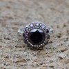 Amethyst Ring, Handmade Women's Ring, Turkish Handmade, Silver Ladies Ring, Ottoman Ring, Authentic, Ladies Ring, 925k Sterling Silver Ring,