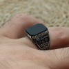 Men's Handmade Ring, Turkish Handmade Silver Men's Ring, Ottoman Men Ring, Onyx Ring, Men's Jewelry, Gift for Him, 925k Sterling Silver Ring Men's Handmade Ring, Turkish Handmade Silver Men's Ring, Ottoman Men Ring, Onyx Ring, Men's Jewelry, Gift for Him, 925k Sterling Silver Ring