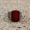 Turkish Handmade Silver Mens Ring, Men's Agate Ring, Handmade Ring, Ottoman Men Ring, Men's Jewelry, Gift for Him, 925k Sterling Silver Ring Turkish Handmade Silver Mens Ring, Men's Agate Ring, Handmade Ring, Ottoman Men Ring, Men's Jewelry, Gift for Him, 925k Sterling Silver Ring