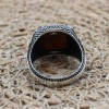 Men's Handmade Ring, Turkish Handmade Silver Men Ring, Ottoman Ring, Tiger Eye Ring, Men's Jewelry, Gift for Him, 925k Sterling Silver Ring