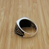 Men's Ring, Turkish Handmade, Silver Men's Ring, Men's Handmade Ring, Ottoman Ring, Men's Jewelry, Gift for Him, 925k Sterling Silver Ring