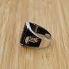Turkish Handmade Silver Men's Ring, Men's Handmade Ring, Men's Ring, Onyx Men's Ring, Eagle Mens Ring, Gift for Him, 925k Sterling Silver, Turkish Handmade Silver Men's Ring, Men's Handmade Ring, Men's Ring, Onyx Men's Ring, Eagle Mens Ring, Gift for Him, 925k Sterling Silver,