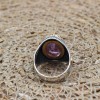 Amethyst Men's Ring, Mens Handmade Ring, Turkish Handmade Silver Men Ring, Ottoman Men Ring, Men Jewelry, Gift for Him, 925k Sterling Silver
