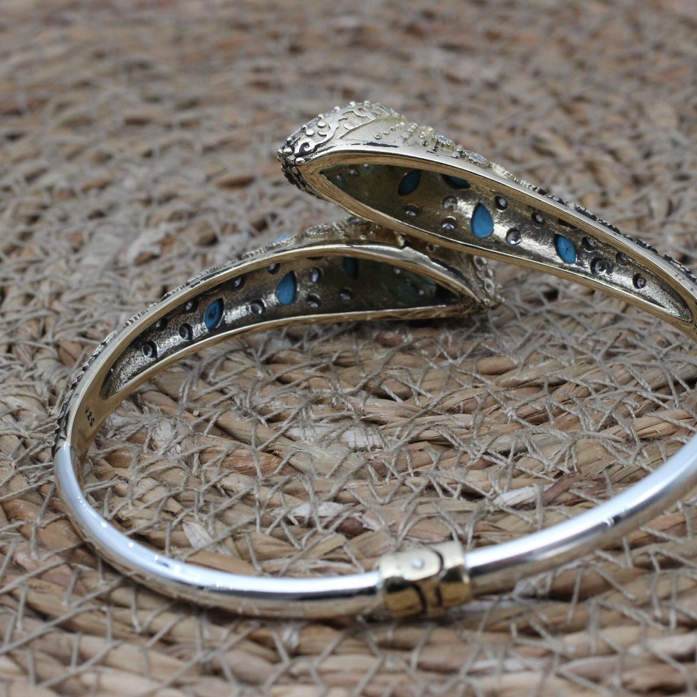 Jade Topaz Bracelet, Ottoman Bracelet, Handmade Bracelet, Bangle Cuff, Turkish Handmade, Bangle Bracelet, Gift for Her, 925k Sterling Silver Jade Topaz Bracelet, Ottoman Bracelet, Handmade Bracelet, Bangle Cuff, Turkish Handmade, Bangle Bracelet, Gift for Her, 925k Sterling Silver