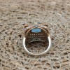 Turkish Handmade Ring, Silver Ladies Ring, Handmade Women Ring, Ottoman Women Ring, Aquamarine Ring, Ladies Ring, 925k Sterling Silver Ring,