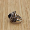 Sapphire Set, Authentic Set, Handmade Set Women, Turkish Handmade, Ladies Jewelry Set, Earring, Pendant, Ladies Set, 925k Sterling Silver