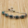 Emerald Ladies Bracelet, Ottoman Ladies Bracelet, Handmade Women's Bracelet, Handmade Bangle Cuff, Gift For Her, 925k Sterling Silver, Emerald Ladies Bracelet, Ottoman Ladies Bracelet, Handmade Women's Bracelet, Handmade Bangle Cuff, Gift For Her, 925k Sterling Silver,