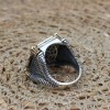 Emerald Men's Ring, Ottoman Men's Ring, Handmade Men's Ring, Turkish Handmade Men's Ring, Men's Jewelry, Gift for Him, 925 Sterling Silver Emerald Men's Ring, Ottoman Men's Ring, Handmade Men's Ring, Turkish Handmade Men's Ring, Men's Jewelry, Gift for Him, 925 Sterling Silver
