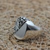 Men's Ring, Turkish Handmade, Silver Men's Ring, Men's Handmade Ring, Ottoman Ring, Men's Jewelry, Gift for Him, 925k Sterling Silver Ring