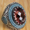 Alexandrite Ring, Men's Handmade Ring, Turkish Handmade Silver Men Ring, Ottoman Ring, Men's Jewelry, Alexandrite, 925 Sterling Silver Ring Alexandrite Ring, Men's Handmade Ring, Turkish Handmade Silver Men Ring, Ottoman Ring, Men's Jewelry, Alexandrite, 925 Sterling Silver Ring