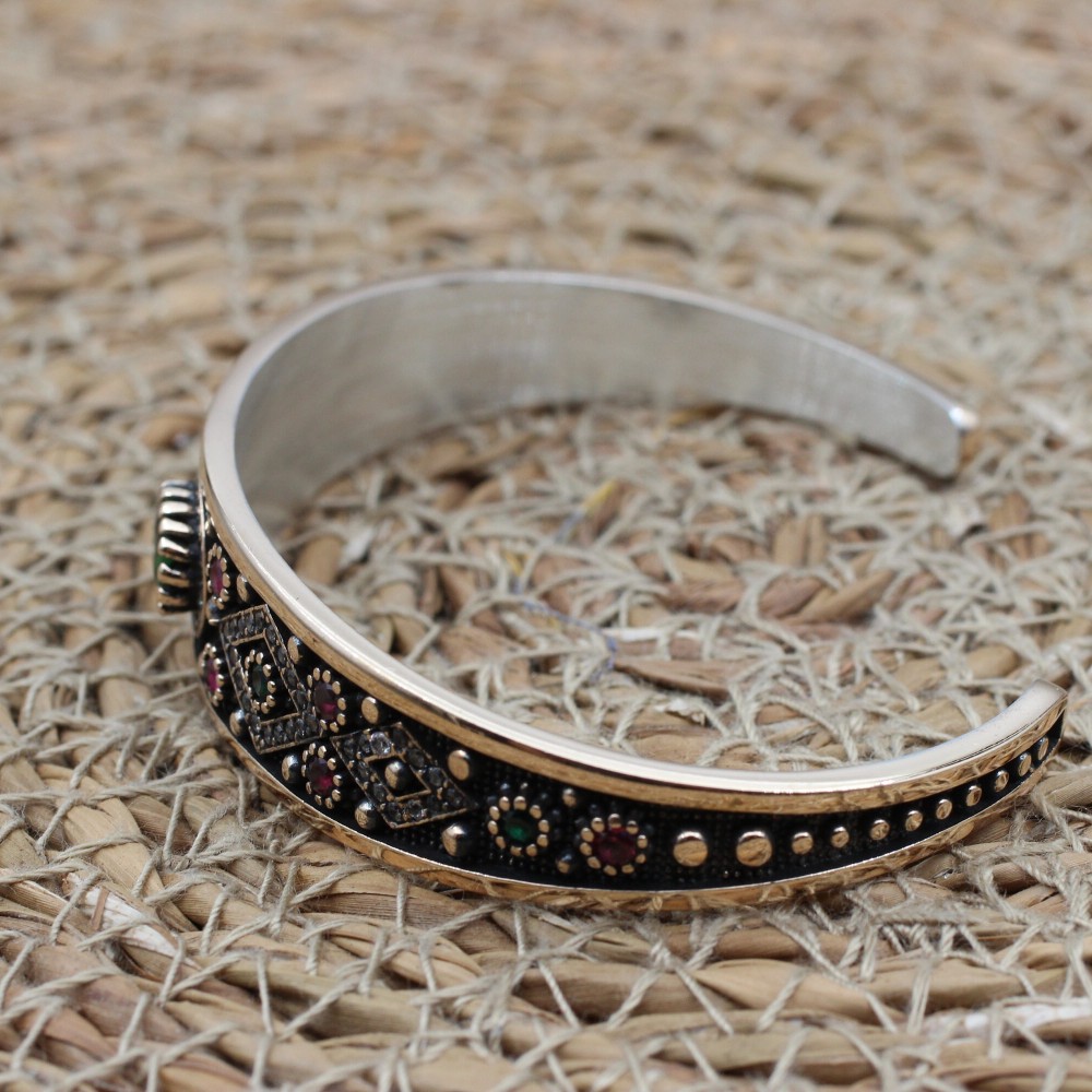 Emerald Bracelet, Ottoman Bracelet, Handmade Bracelet, Bangle Cuff, Turkish Handmade, Bangle Bracelet,Gift For Her, 925k Sterling Silver, Emerald Bracelet, Ottoman Bracelet, Handmade Bracelet, Bangle Cuff, Turkish Handmade, Bangle Bracelet,Gift For Her, 925k Sterling Silver,