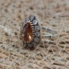 Topaz Ladies Ring, Turkish Handmade Ring, Silver Ladies Ring, Handmade Women Ring, Ottoman Women's Ring, Ladies Ring, 925 Sterling Silver Topaz Ladies Ring, Turkish Handmade Ring, Silver Ladies Ring, Handmade Women Ring, Ottoman Women's Ring, Ladies Ring, 925 Sterling Silver