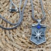 Sapphire Mens Necklace, Mens Pendant, Star Mens Necklace, Handmade Men's Necklace, Mens Jewelry, Gift for Him, 925 Sterling Silver, Pendant, Sapphire Mens Necklace, Mens Pendant, Star Mens Necklace, Handmade Men's Necklace, Mens Jewelry, Gift for Him, 925 Sterling Silver, Pendant,