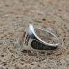 Men's Ring, Turkish Handmade, Silver Men's Ring, Men's Handmade Ring, Ottoman Ring, Men's Jewelry, Gift for Him, 925k Sterling Silver Ring