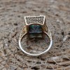Handmade Women's Ring, Mystic Topaz Ring, Turkish Handmade Ring, Ladies Ring, Ottoman Women Ring, Ladies Ring, 925k Sterling Silver Ring,