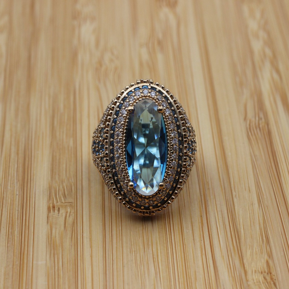 Aquamarine Set, Authentic Set, Handmade Women Set, Turkish Handmade, Ladies Jewelry Set, Earring, Ladies Set, 925k Sterling Silver, Jewelry,