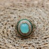 Turkish Handmade Ring, Silver Ladies Ring, Handmade Women Ring, Ottoman Women Ring, Jade Topaz Ring, Ladies Ring, 925k Sterling Silver Ring,
